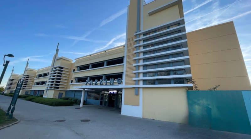 Accès au parking Indigo Disney Village